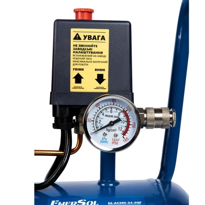 Компресор Enersol ES-AC285-24-2OF, 285 л/хв, 1.08 кВт (ES-AC285-24-2OF) Вінниця - фото 4