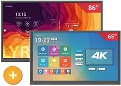 Інтерактивна дошка Zestaw 1 X Monitor Newline Lyra Tt 8621Q 1 X Monitor Newline Tt 6519Rs 2 X Uchwyt (TT8621QTT6519RS) Київ