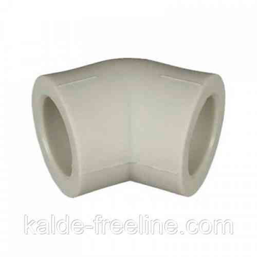 Колено полипропиленовое (Угол) Kalde ∅ 50х45° Харків