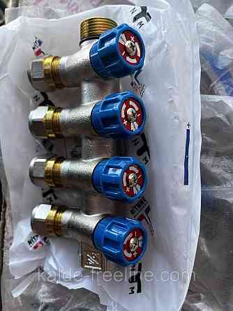 Колектор вентильний для труби 16 мм. на 4 виходи Харків