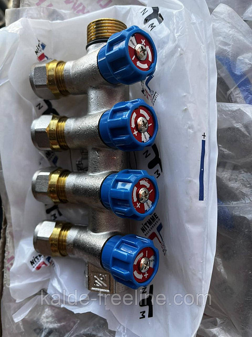 Колектор вентильний для труби 16 мм. на 4 виходи Харків - фото 3