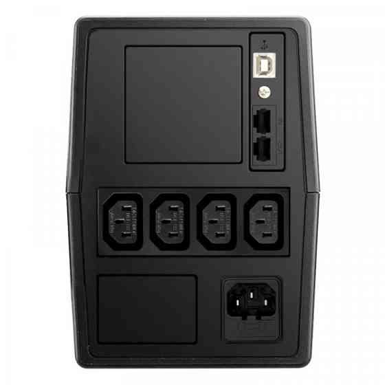 ДБЖ FSP FP1000, 1000ВА/600Вт, Line-Int, IEC*4, USB/RJ45, AVR, Black (PPF6000624) Київ