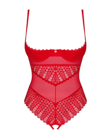 Боді Obsessive Ingridia crotchless teddy XL/2XL Львів