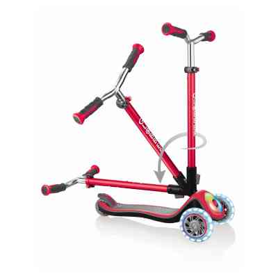 Самокат Globber Elite Prime Червоний з підсвіткою (444-802) Вінниця