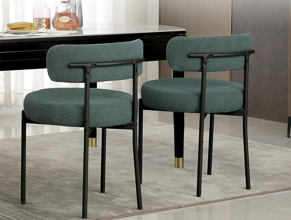 Стілець Бруно тканина зелена Дніпро - фото 2