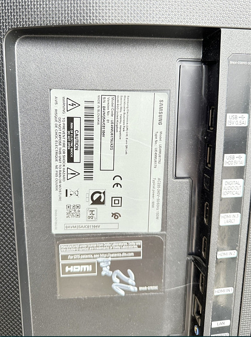 Телевизор Samsung Smart TV 4K Wi-Fi, UE49MU6179U Киев - изображение 1