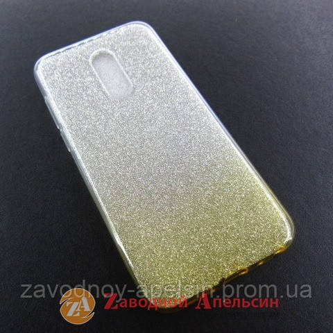 Meizu 16 plus чехол блестки двухцветный Одесса - изображение 1