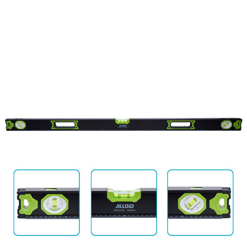 Alloid Pro. Рівень будівельний 120см, 3 капсули з магнітом Одеса - фото 1