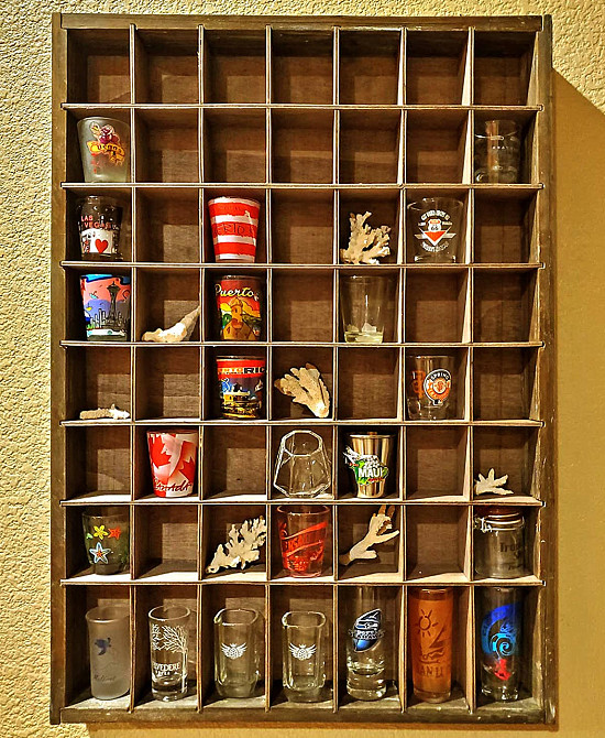 Полка для рюмок 