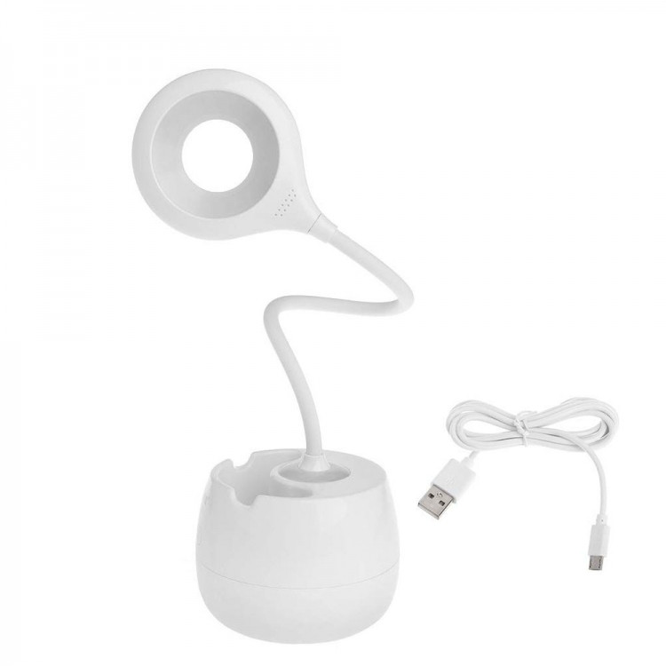 Сенсорная аккумуляторная настольная лампа трансформер на гибкой ножке Винница - изображение 1