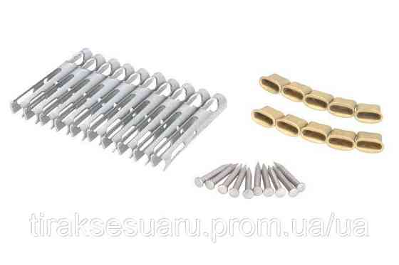 Наконечники для троса митного D = 8 мм (10шт) Наконечьник митного троса 8мм (10шт) Луцьк