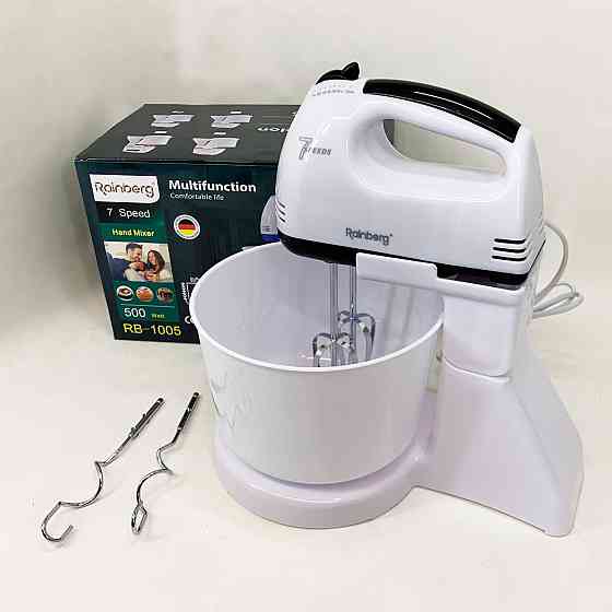 Міксер з насадкою для збивання вершків, Ручний міксер для приготування їжі Портативний ручний SM-43 Львів