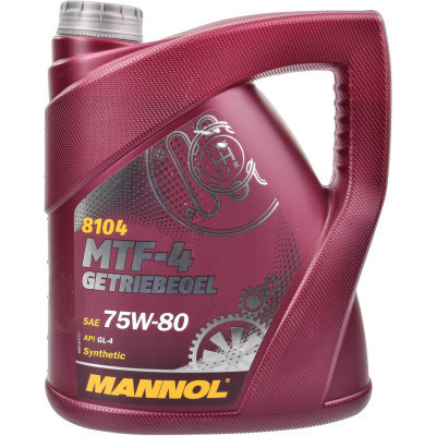 Трансмиссионное масло Mannol MTF-4 GETRIEBEOEL 4л 75W-80 (MN8104-4) Винница - изображение 1