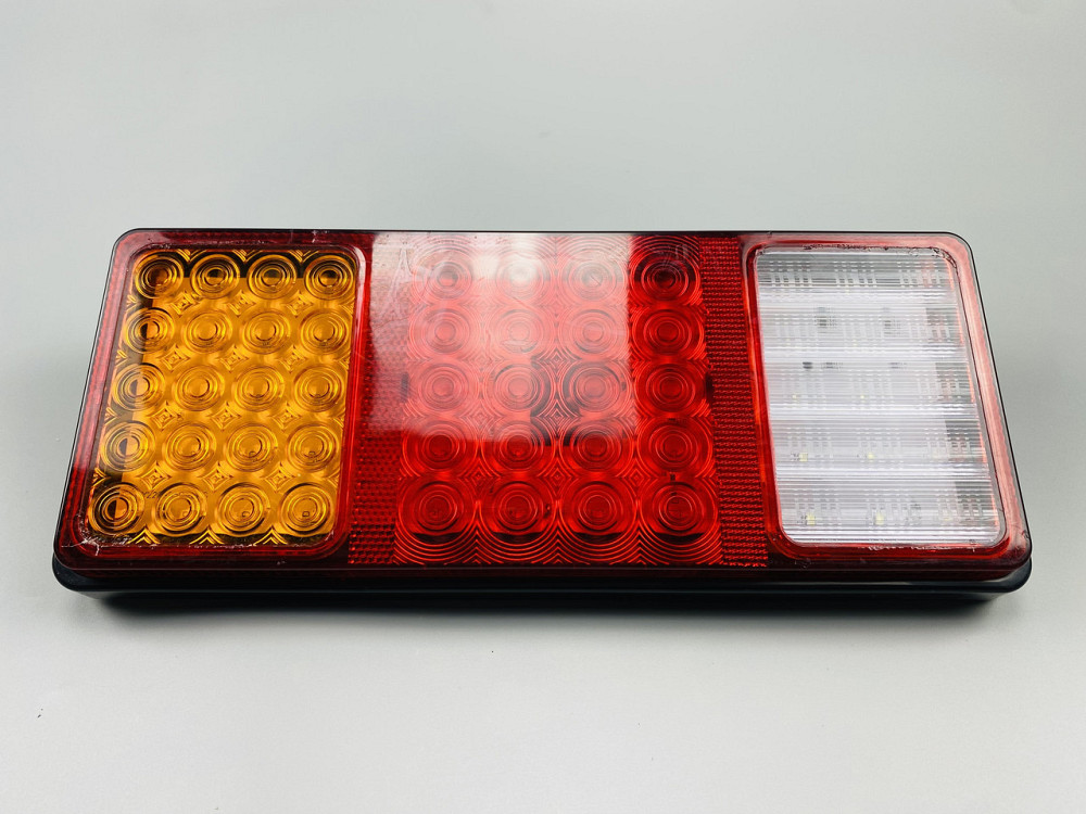 Універсальний задній ліхтар світлодіодний для вантажівки LED фара задня 55 LED chip комбінований Мукачево - фото 7