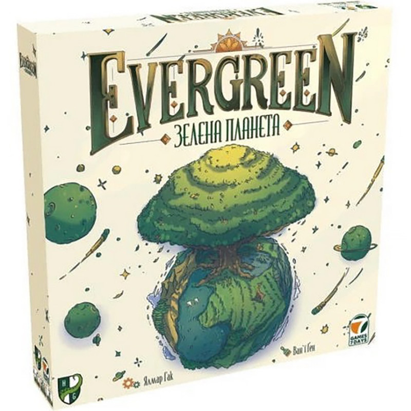 Настільна гра "Evergreen. Зелена планета" EVG001UA 45 фішок паростків Вінниця - фото 1
