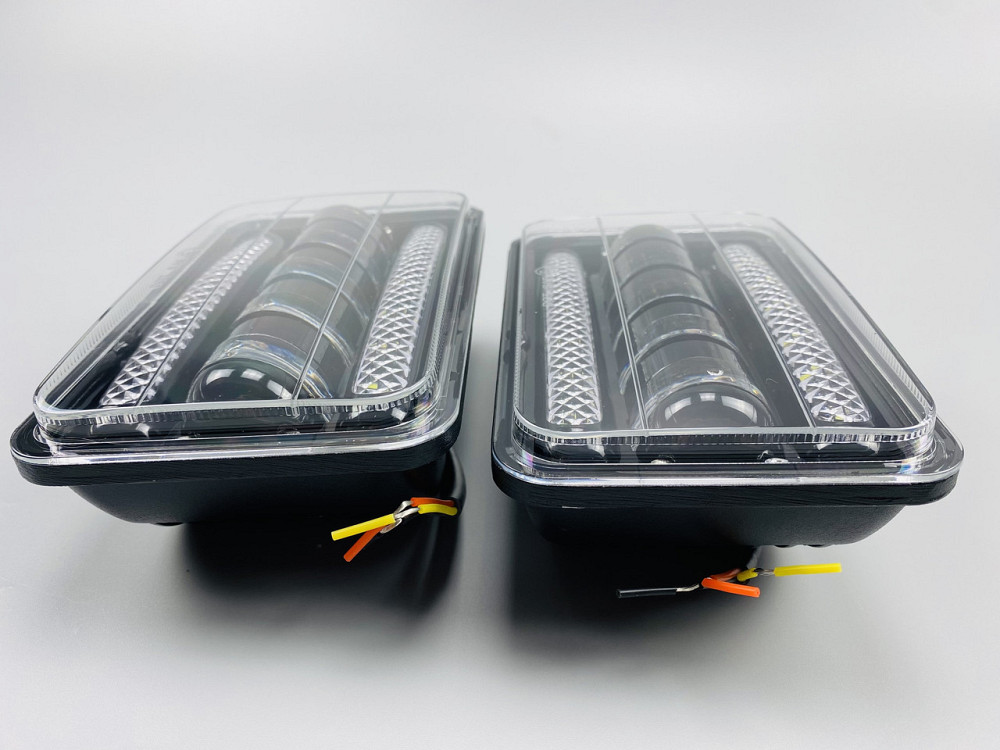 50 Вт квадратна робоча світлодіодна фара штепсельна фара дальнього світла для позашляховика Мукачево - фото 7