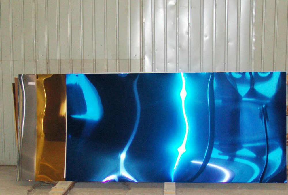 Аркуш нітрид титану 0,4х1000х2000 AISI 430 під мідь Київ - фото 1