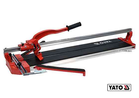Плиткоріз ручний YATO : одна направляюча, L= 80 cм, різець Ø= 22x6x6 мм, глибина різу- 12 мм [2] Одеса