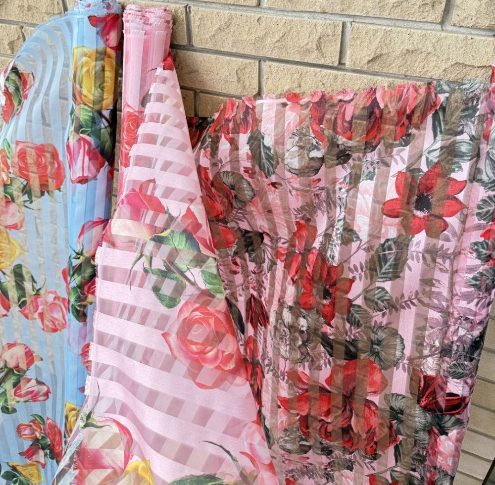 Ткань / опт / шифоновая органза - от 5 м. 65 грн/м Киев - изображение 8