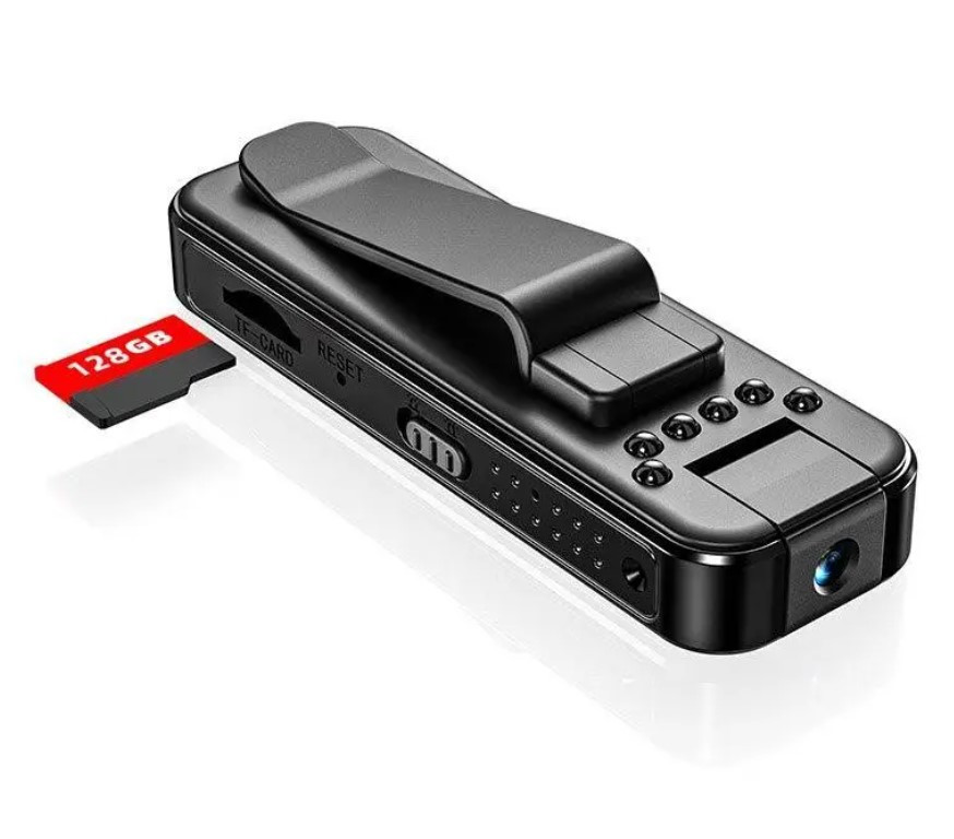 Відеокамера нагрудна L7 Wi-Fi 9528, чорна Винница - изображение 6