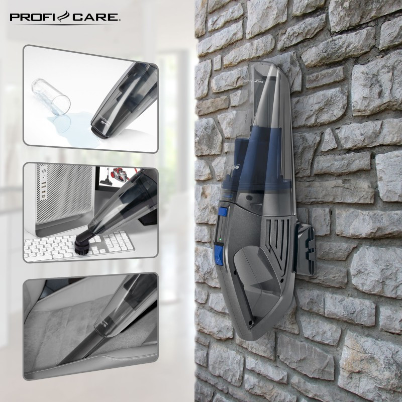 Автомобильный пылесос 2в1 аккумуляторный с насадками Profi Care PC-AKS (3034) Нововолынск - изображение 9