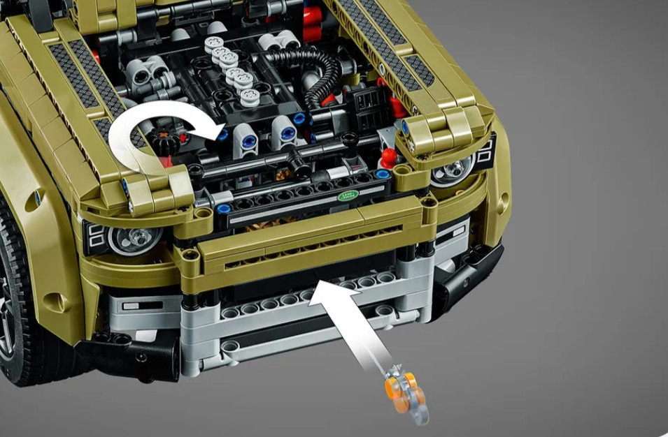 Конструктор Technic Land Rover Defender 2573 деталі (42110) сумісний з LEGO лего Киев - изображение 8