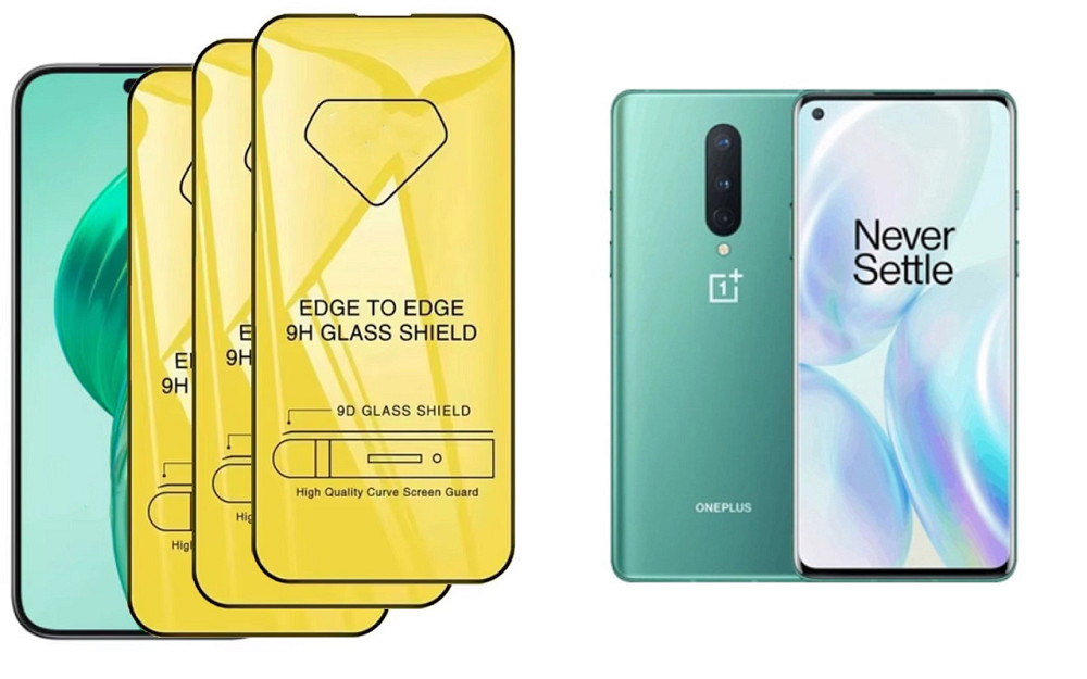 Захисне скло DefenzoGlass для OnePlus 8 – подвійна міцність Київ - фото 3