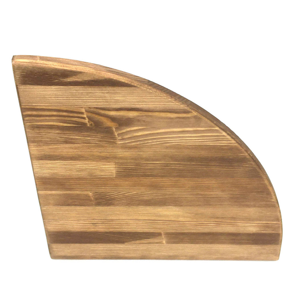 Кутова настінна полиця "Кабарет 40" сієна Миколаїв - фото 3