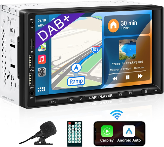 Автомагнітола URVOLAX 2Din Dual DAB+ Луцьк