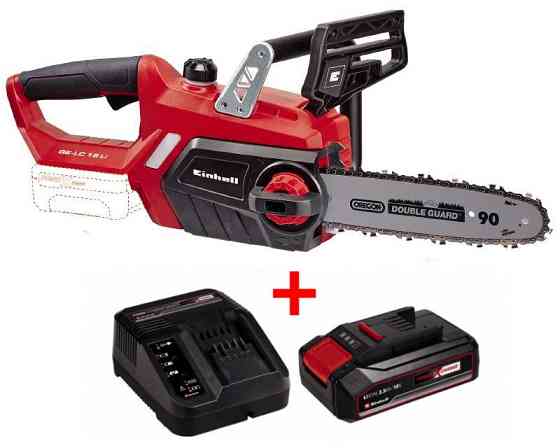 Набор пила цепная Einhell GE-LC 18 Li Solo + зарядное устройство и аккумулятор 18V 2,5 Ah Киев