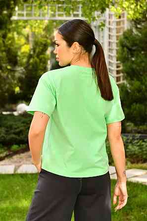 Женская трикотажная  футболка база Jasmin Сумы