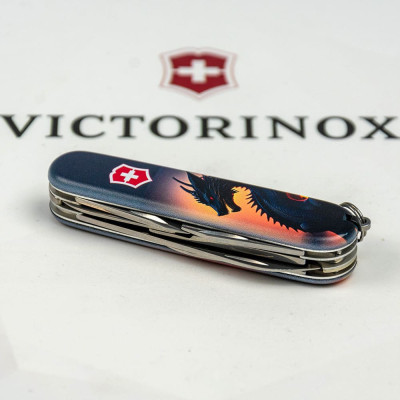 Нож Victorinox Climber Zodiac Дракон в променях сонця (1.3703.3_Z3270p) Винница - изображение 12