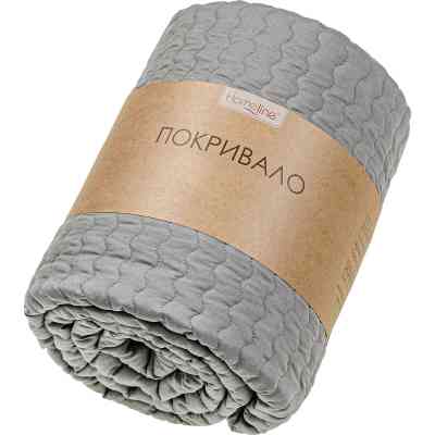 Покривало Home Line стьобане двостороннє (кавовий) 210х240 (181960) Вінниця