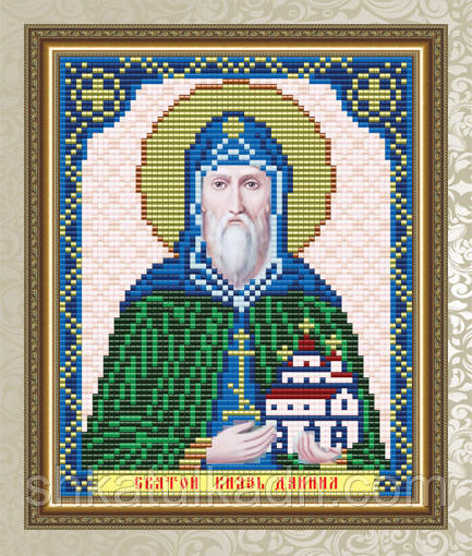 Схема для вишивки бісером іменна Данило Дніпро - фото 2