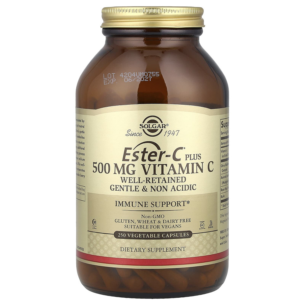 Витамин C сложноэфирный (Ester-C Plus) 500 мг 250 капсул Киев - изображение 1
