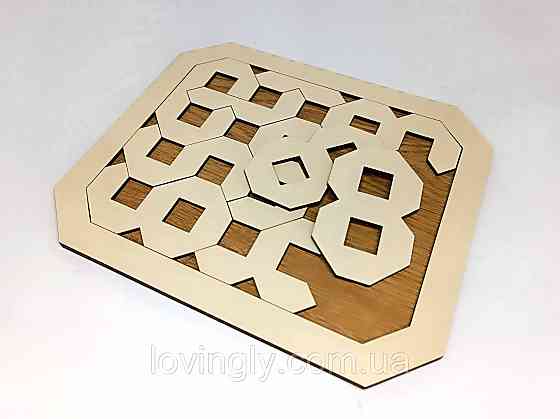 Головоломка для дітей та дорослих, чудова гра в дорогу! Ірпінь