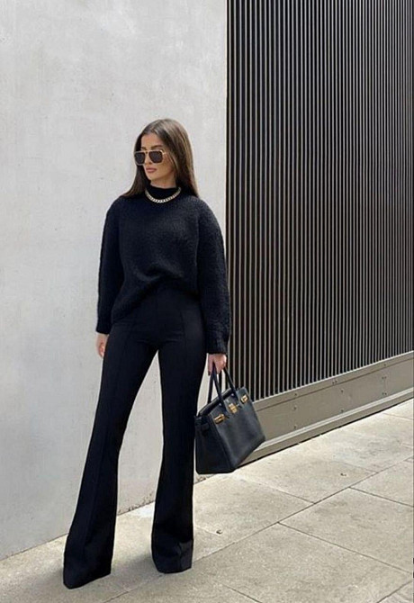 Жіночі базові штани кльош із дайвінгу 50/52 Одеса - фото 5