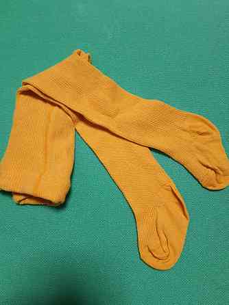 Колготи дитячі жовті - 10 розмір на ріст 68см, 75% бавовна, 25% поліамід Київ