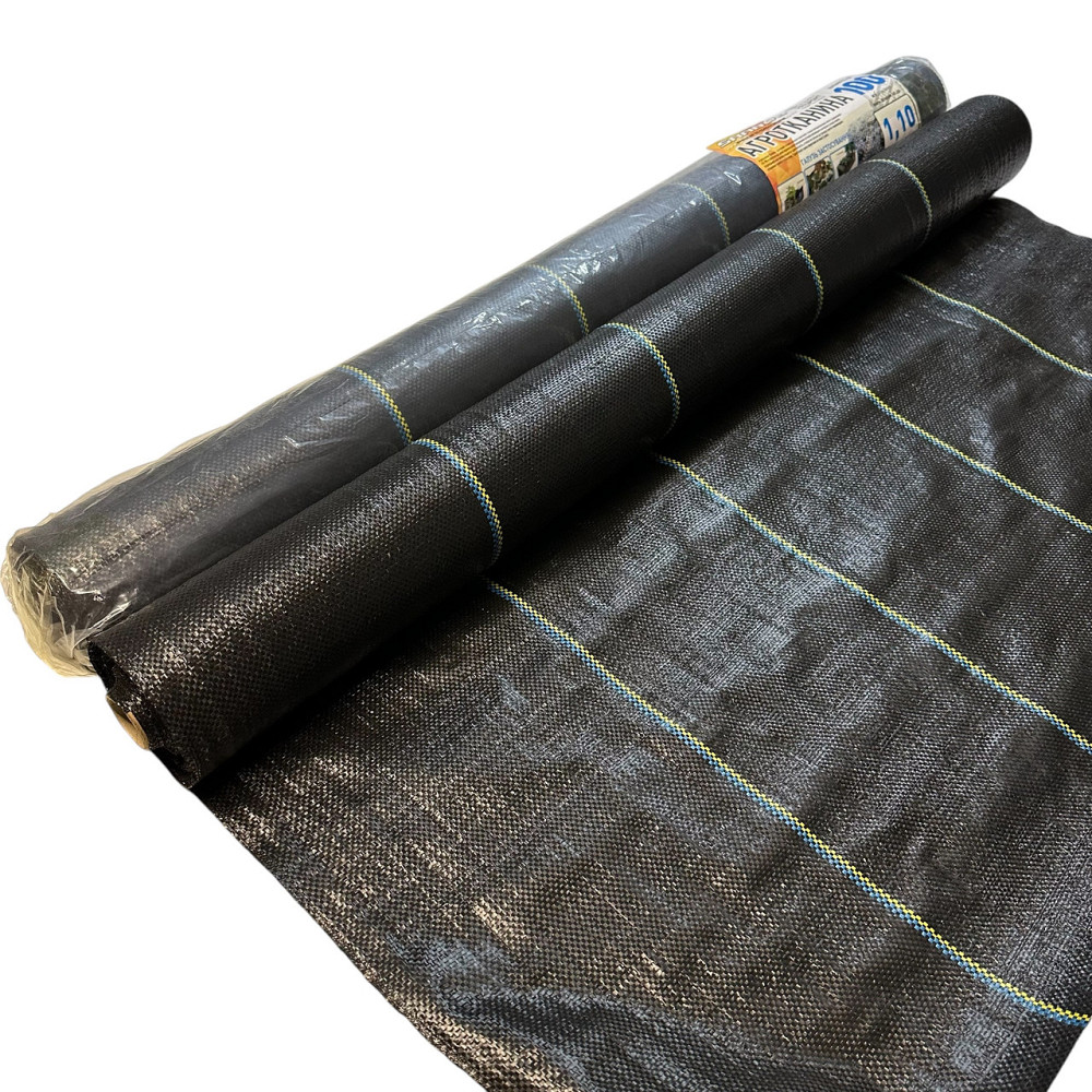Агротканина чорна "Shadow" DELUX 120 г/м2 1,1 х 50 м.агротканина від бур'янів Дніпро - фото 3