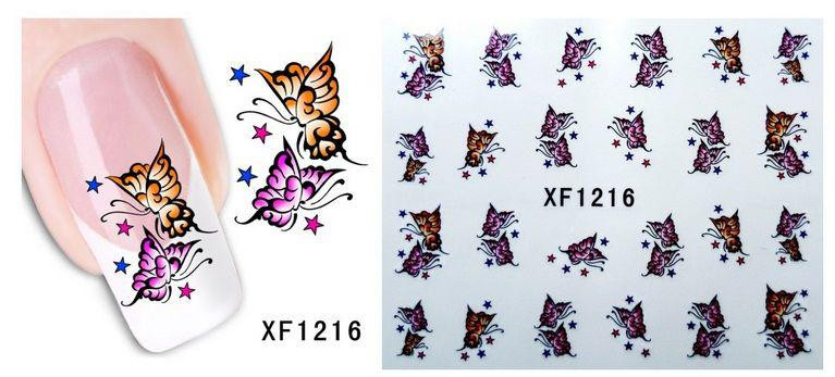 Наклейки для нігтів XF1216 Київ - фото 1