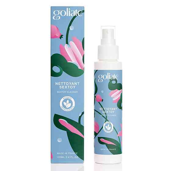 Антибактеріальний спрей для іграшок Goliate Nettoyant Sextoy 100 мл, безпечний для тіла Sex Aura Київ