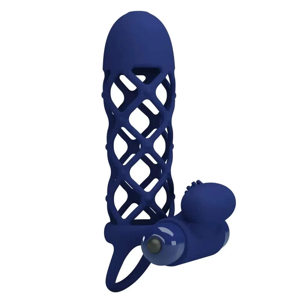 Насадка с вибрацией Pretty Love - Powerful ring, 10 vibration functions, BI-026236-3 Sex Aura Киев - изображение 6