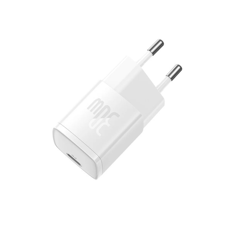 Мережевий зарядний пристрій Baseus Cube Pro Fast Charger 1C 30W EU White Київ - фото 2