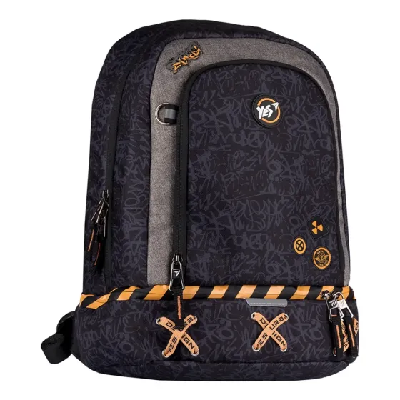 Рюкзак молодіжний "YES" 552272 TS-79 "Street style", чорний, шт Київ