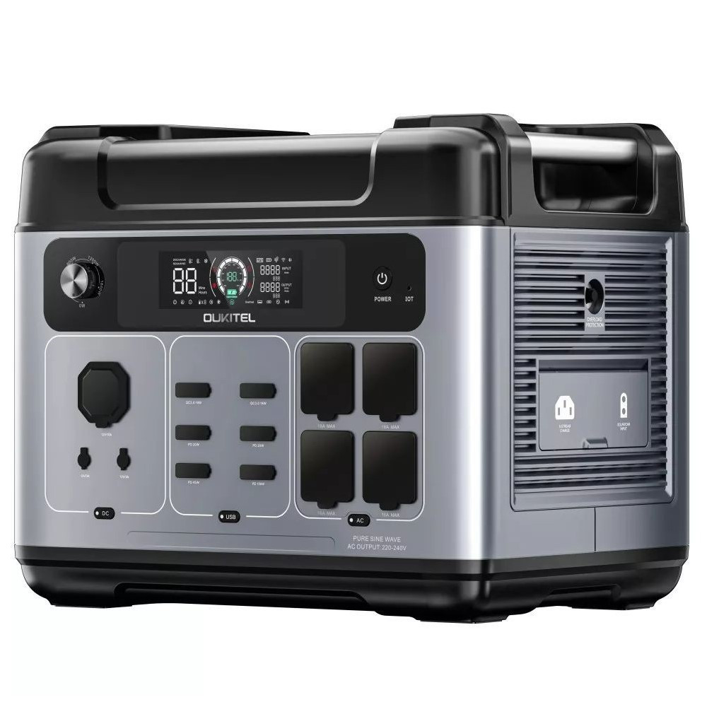 Портативна зарядна станція OUKITEL P2001E PLUS 2400W 2048Wh (42-00145) Киев - изображение 11