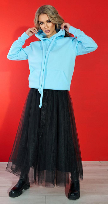 Модний світшот з капюшоном (50-52) Київ - фото 3