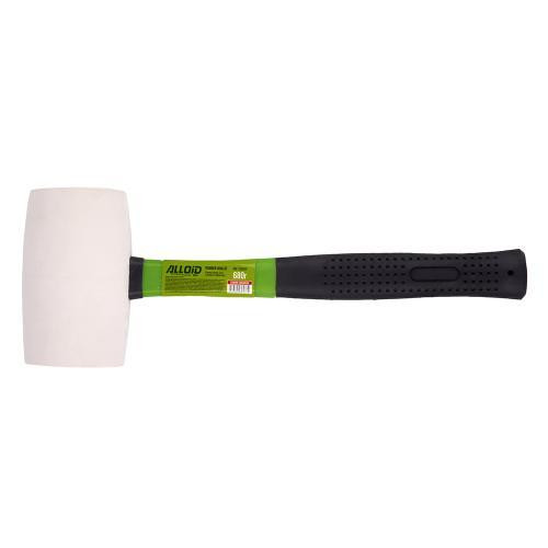 Alloid. Киянка гумова 680г, біла з ручкою із фібергласу Одеса - фото 3