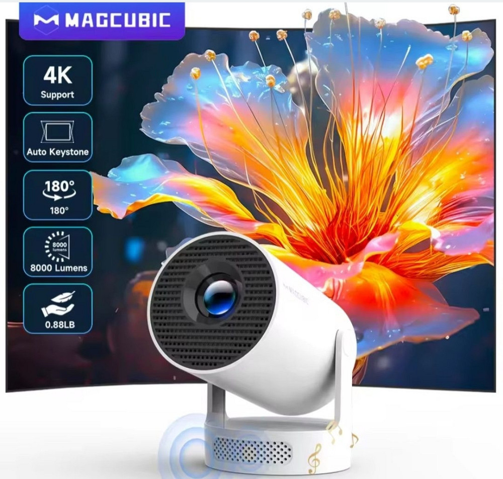 Проектор Magcubic HY300 PRO+ Stereo sound. Новинка 2025 года! Харьков - изображение 5