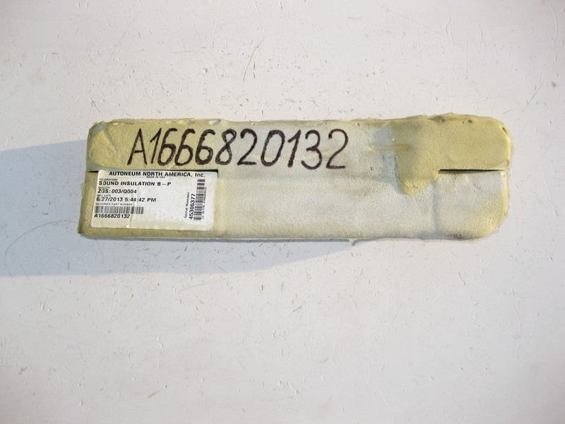 Mercedes-Benz  A1666820132 Шумоізоляція правої стійки "B" знизу ML W166 GL X166 Одесса - изображение 1