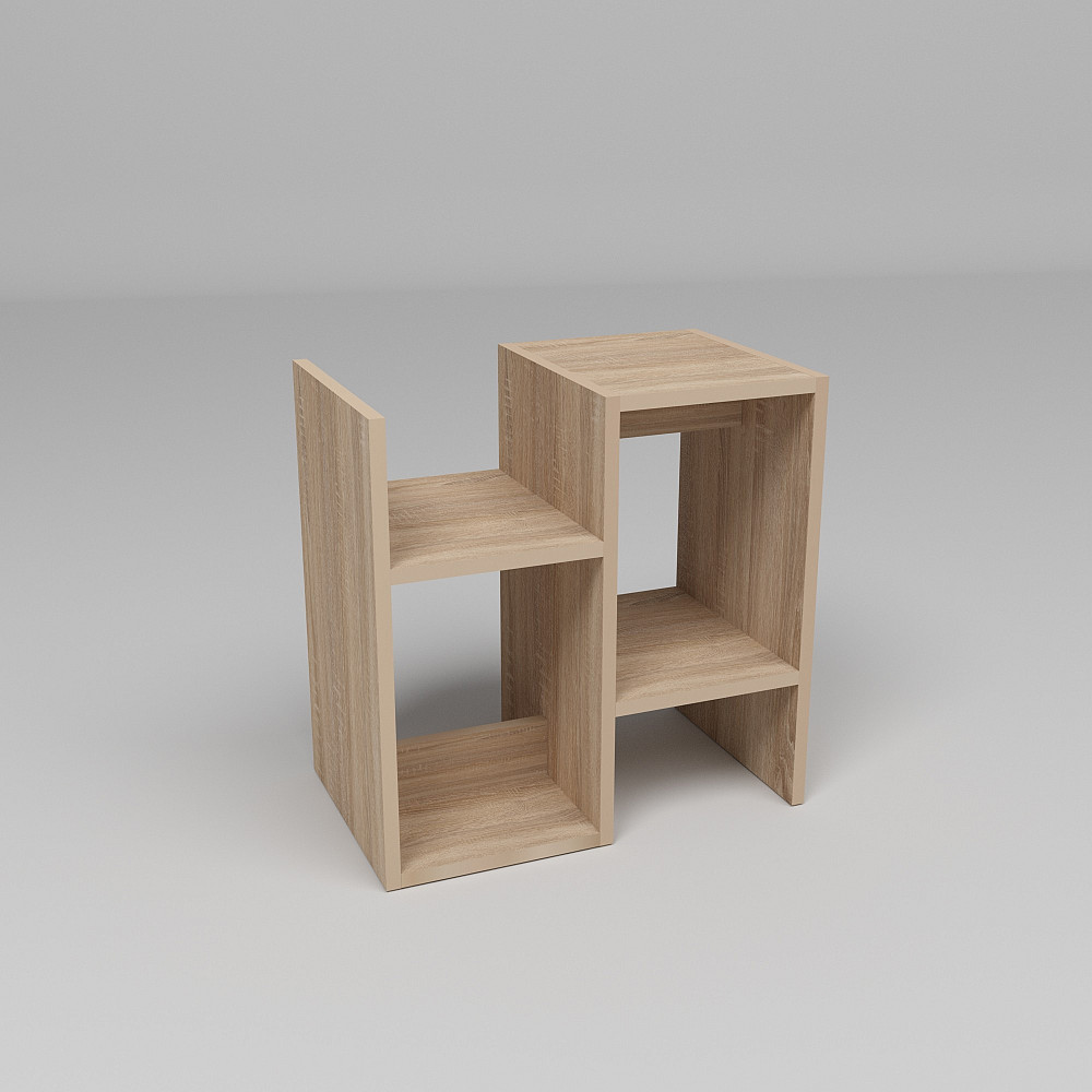 Тумба прикроватная S-1, Дуб Сонома, 500/300/500 Львов - изображение 4